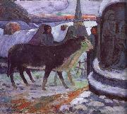 Paul Gauguin Christmas Eve oil painting reproduction
